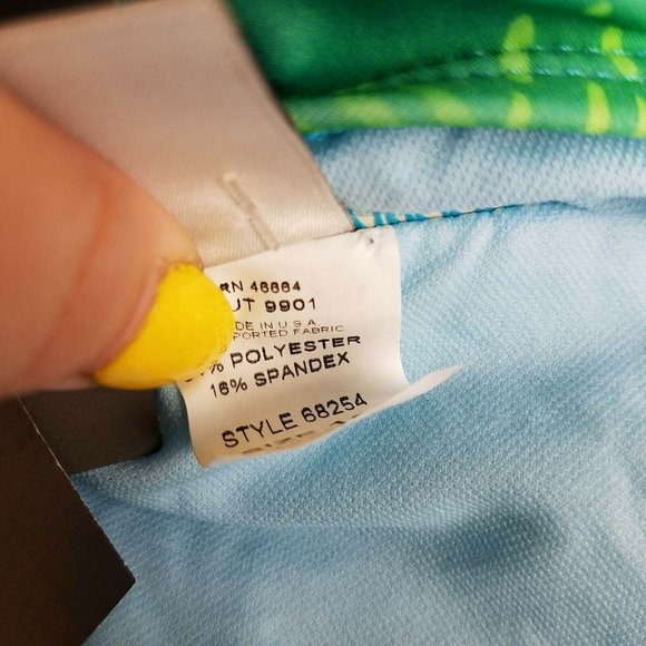 Vintage ATHENA Tankini High Waisted 2 Piece Bikini - Picture 6 of 12